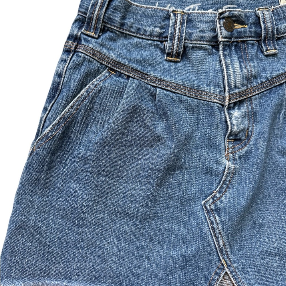 We The Free Classic Blue Mini Skirt